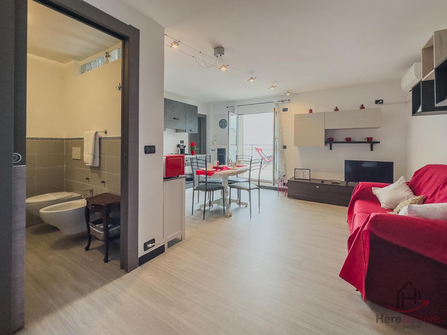 Sea View Penthouse - Free Park - Wifi Apartment Savona